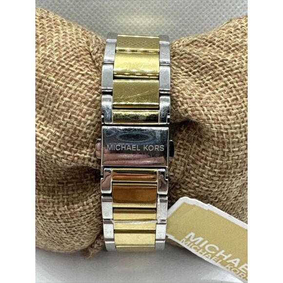 Michael Kors Parker MK5626 Womens Two-Tone Glitz Analog Dial Quartz Watch JNA659 - Picture 4 of 11